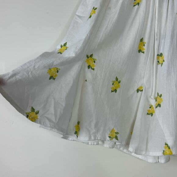 Vero Moda Maya High Waist Flounce Mini Detail Skirt - White/Venus NWT Size Small - Picture 5 of 9